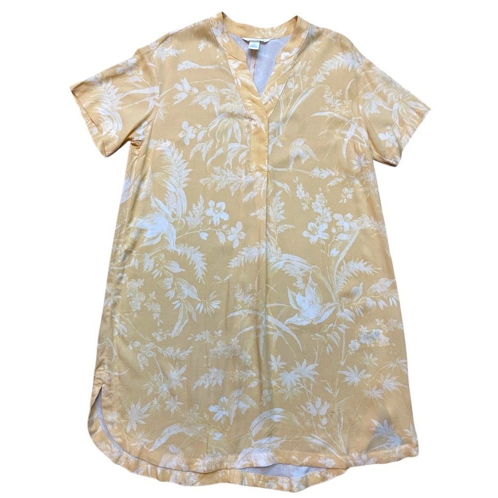 H&M Floral Yellow Dress ~ New - Picture 9 of 12